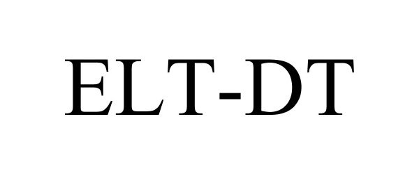 Trademark Logo ELT-DT