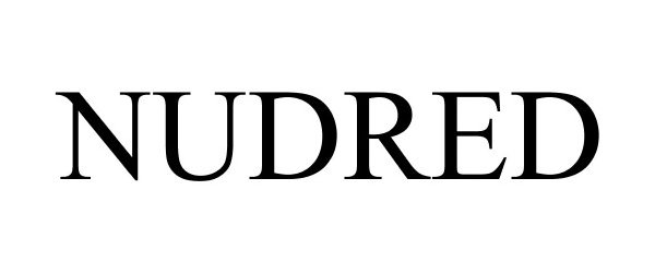 Trademark Logo NUDRED