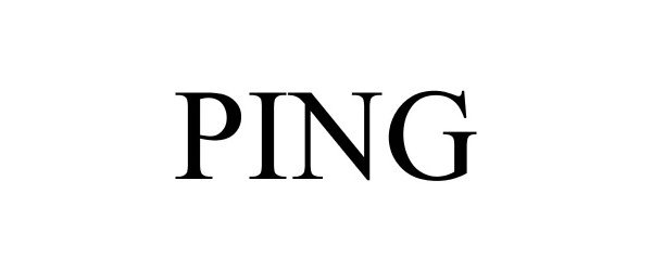 Trademark Logo PING