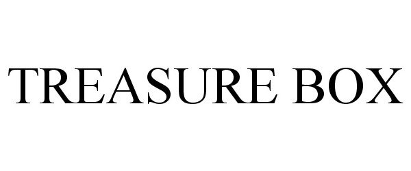 Trademark Logo TREASURE BOX