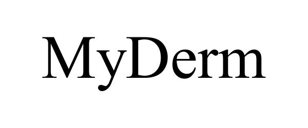 Trademark Logo MYDERM