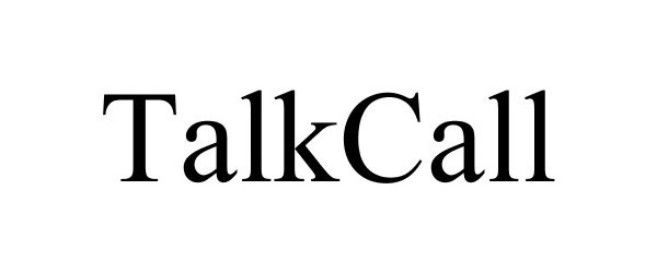 Trademark Logo TALKCALL