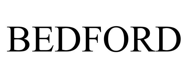 Trademark Logo BEDFORD