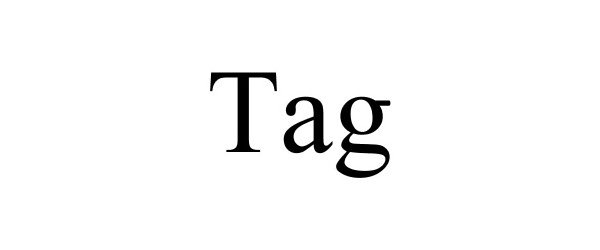 Trademark Logo TAG