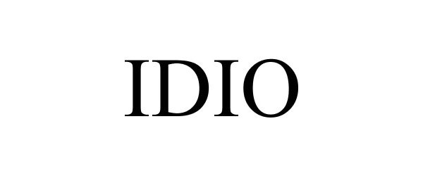 Trademark Logo IDIO