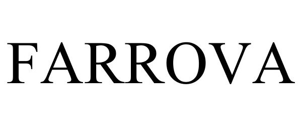 Trademark Logo FARROVA