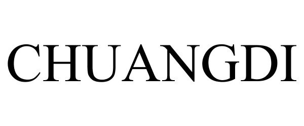 Trademark Logo CHUANGDI