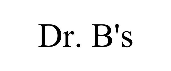 DR. B'S