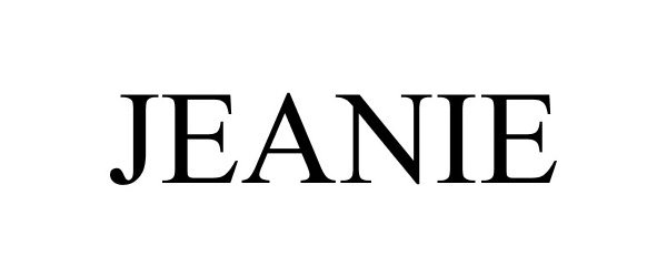 Trademark Logo JEANIE