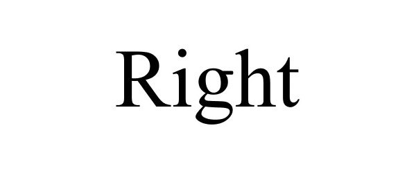 Trademark Logo RIGHT