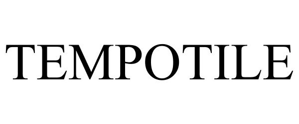 Trademark Logo TEMPOTILE