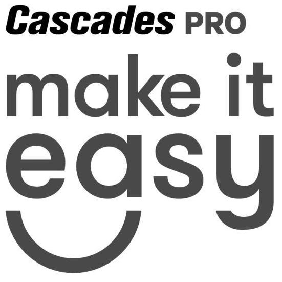 Trademark Logo CASCADES PRO MAKE IT EASY