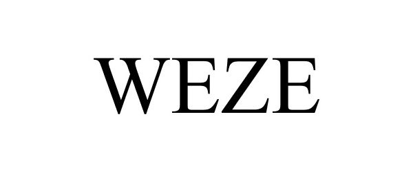 Trademark Logo WEZE