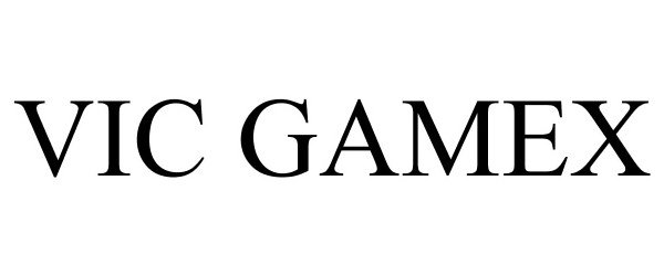 Trademark Logo VIC GAMEX