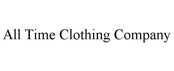  ALL TIME CLOTHING COMPANY