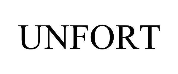 Trademark Logo UNFORT