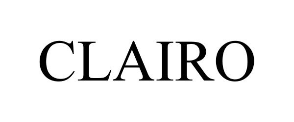 Trademark Logo CLAIRO