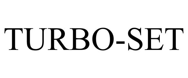 Trademark Logo TURBO-SET