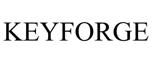 Trademark Logo KEYFORGE