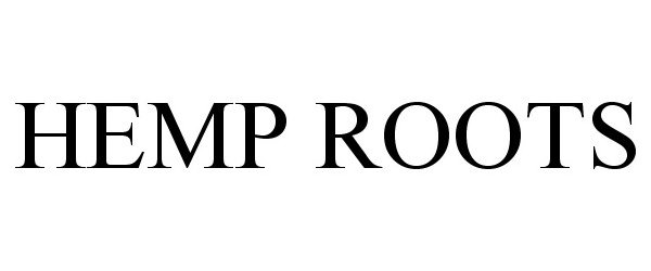 Trademark Logo HEMP ROOTS