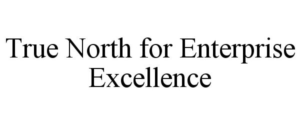  TRUE NORTH FOR ENTERPRISE EXCELLENCE