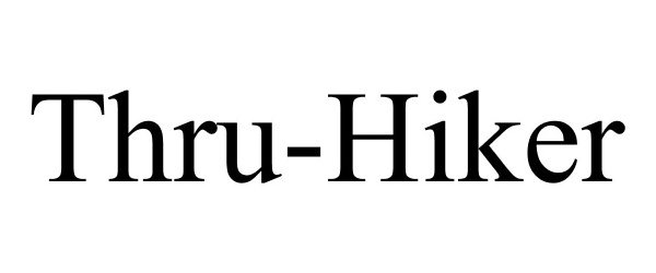 Trademark Logo THRU-HIKER