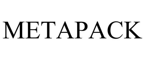 Trademark Logo METAPACK