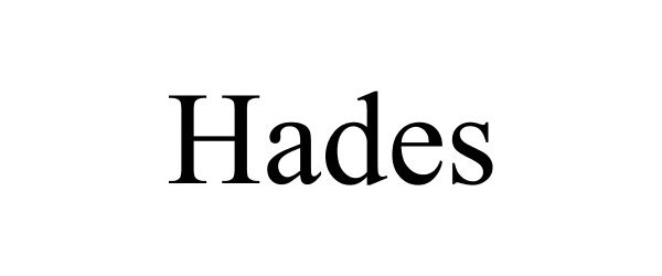 Trademark Logo HADES