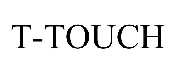 Trademark Logo T-TOUCH