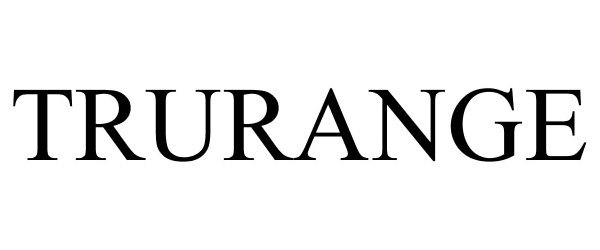 Trademark Logo TRURANGE