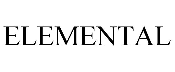 Trademark Logo ELEMENTAL