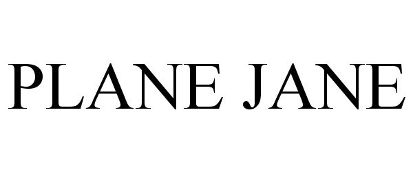  PLANE JANE