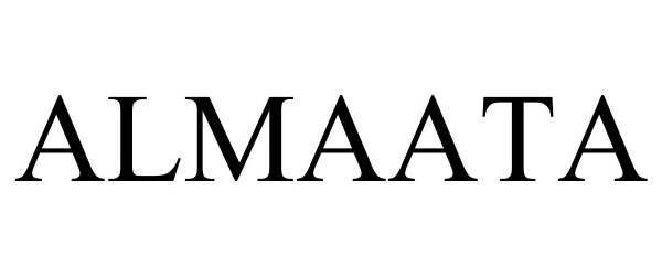 Trademark Logo ALMAATA