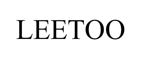 Trademark Logo LEETOO