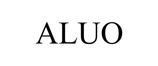 Trademark Logo ALUO