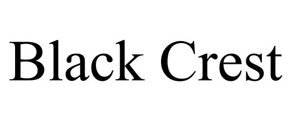  BLACK CREST