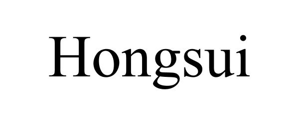 Trademark Logo HONGSUI