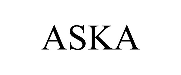 ASKA - Aska Ltd. Trademark Registration