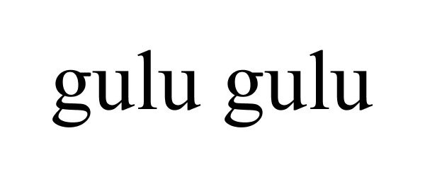 Trademark Logo GULU GULU