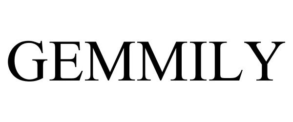 Trademark Logo GEMMILY