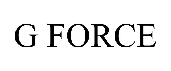 Trademark Logo G FORCE