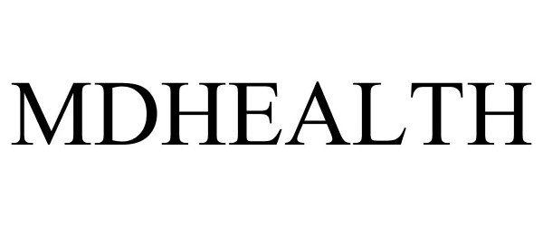 Trademark Logo MDHEALTH