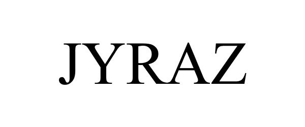 Trademark Logo JYRAZ