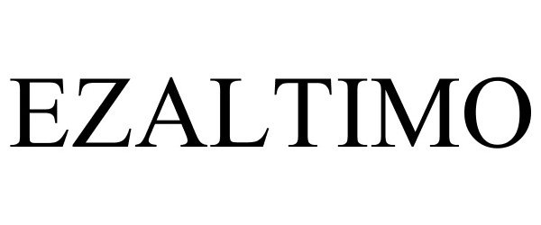 Trademark Logo EZALTIMO