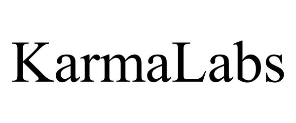 Trademark Logo KARMALABS