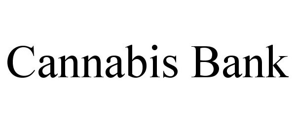 Trademark Logo CANNABIS BANK