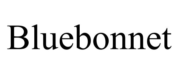 Trademark Logo BLUEBONNET