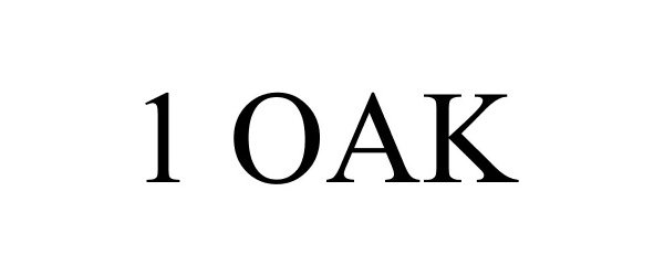 Trademark Logo 1 OAK
