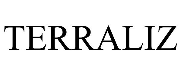 Trademark Logo TERRALIZ