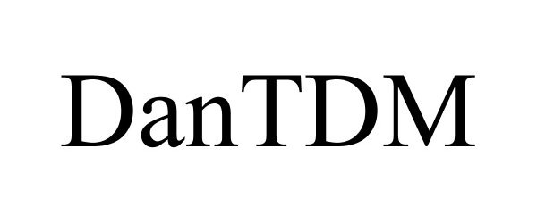 Trademark Logo DANTDM